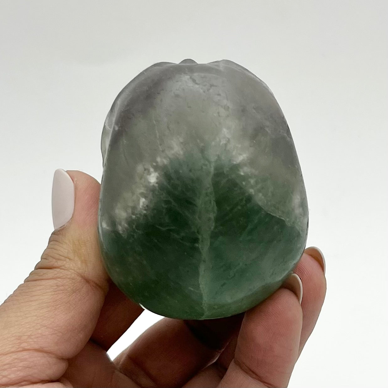 3 Inch Rainbow Fluorite Skull HH85