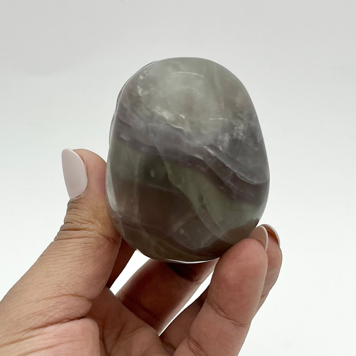 3 Inch Rainbow Fluorite Skull MM85