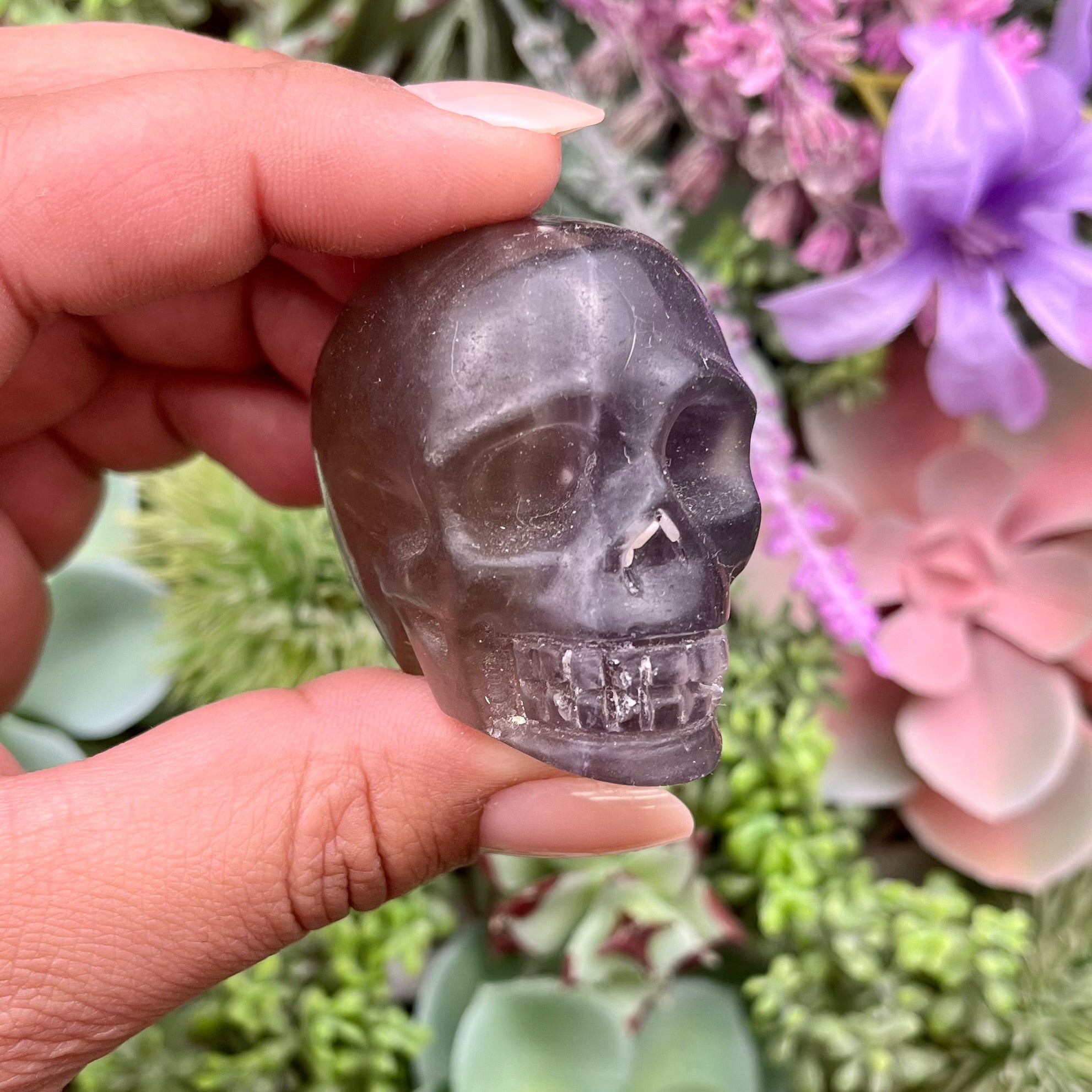 1.75 Inch Fluorite Skull Z32