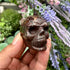 1.5 Inch Brecciated Red Jasper Skull J30
