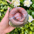 3 Inch Ocean Jasper Snake Carving B320