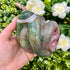 3 Inch Ocean Jasper Snake Carving B320