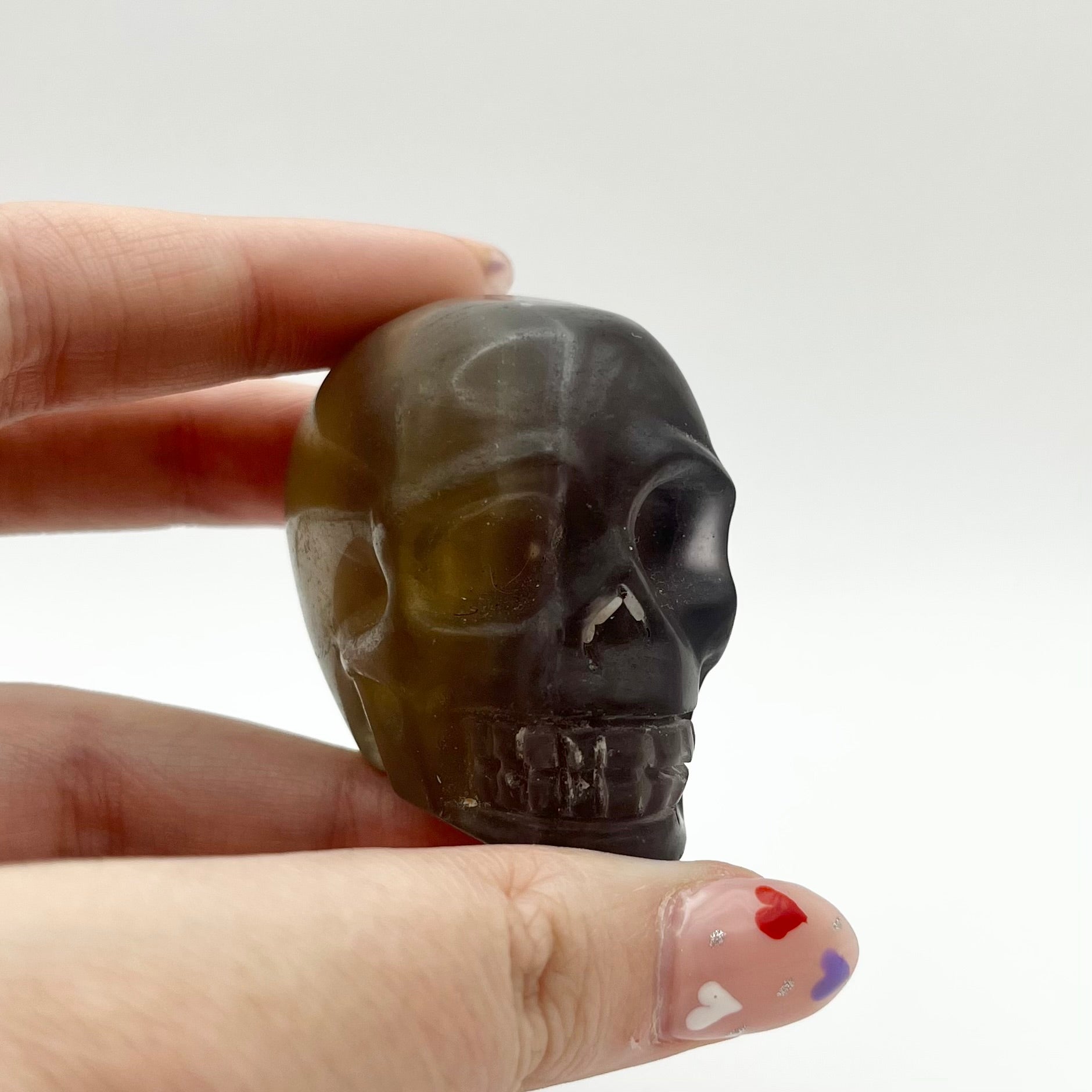 1.75 Inch Fluorite Skull Z32