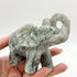 4 Inch Moss Agate Elephant Z134
