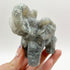 4 Inch Moss Agate Elephant Z134