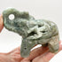 4 Inch Moss Agate Elephant I134