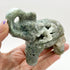 4 Inch Moss Agate Elephant I134