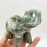 4 Inch Moss Agate Elephant I134