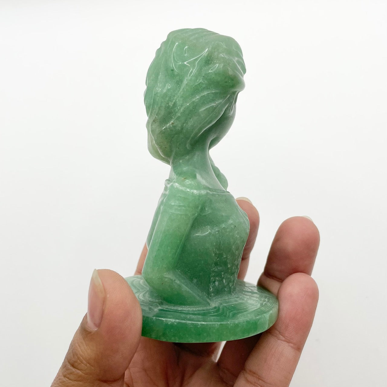 4 Inch Green Aventurine Elsa D120