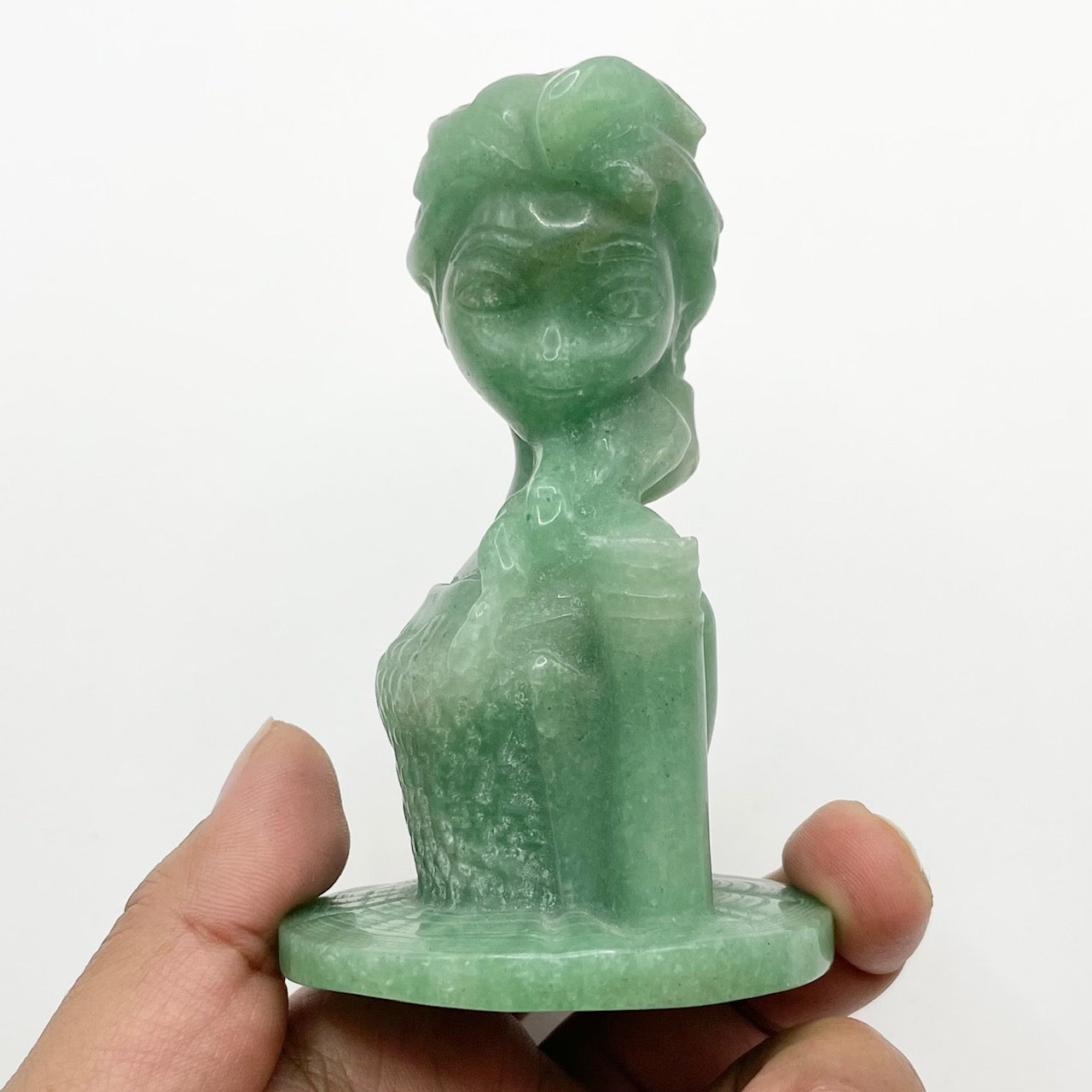 4 Inch Green Aventurine Elsa D120