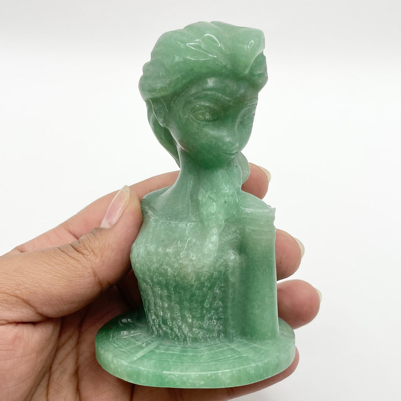 4 Inch Green Aventurine Elsa D120