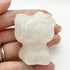 1.75 Inch Rose Quartz Hello Kitty Carving I40