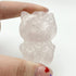 1.75 Inch Rose Quartz Hello Kitty Carving G32
