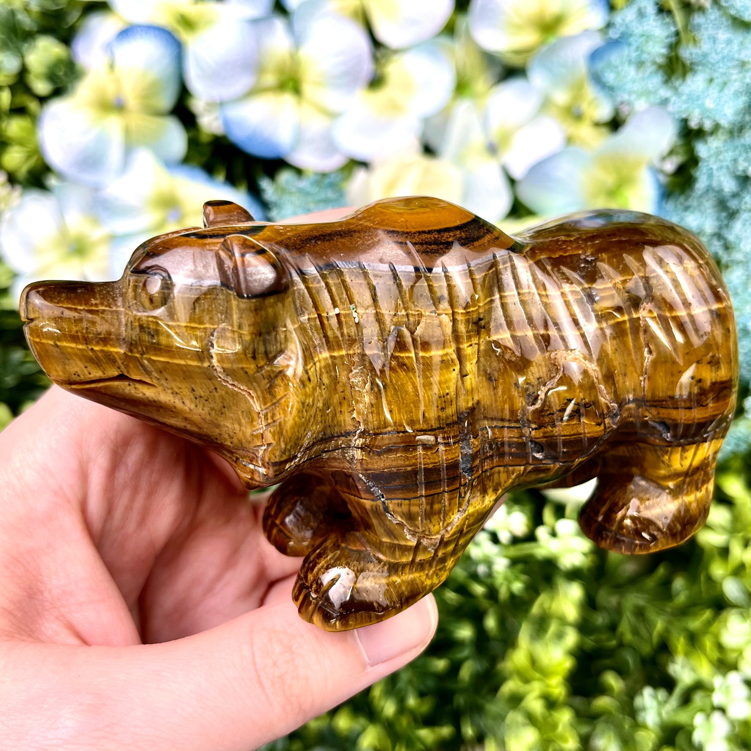 3.75 Inch Tiger's Eye Bear M164