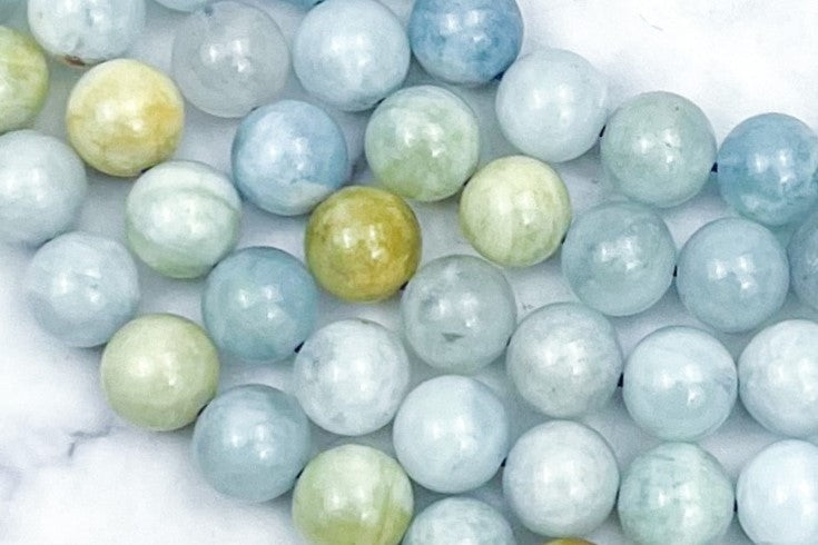 Beads - Aquamarine