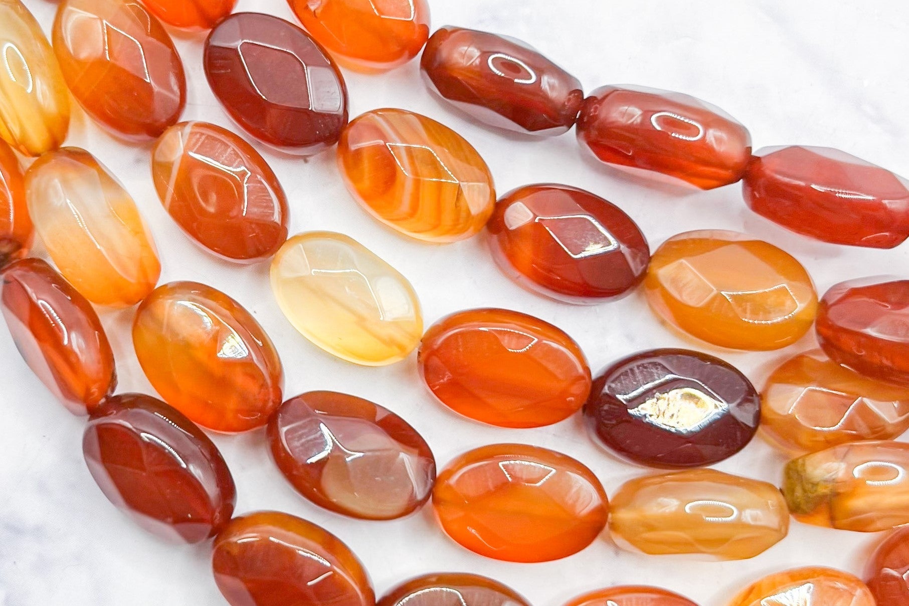 Oval Gemstone Beads