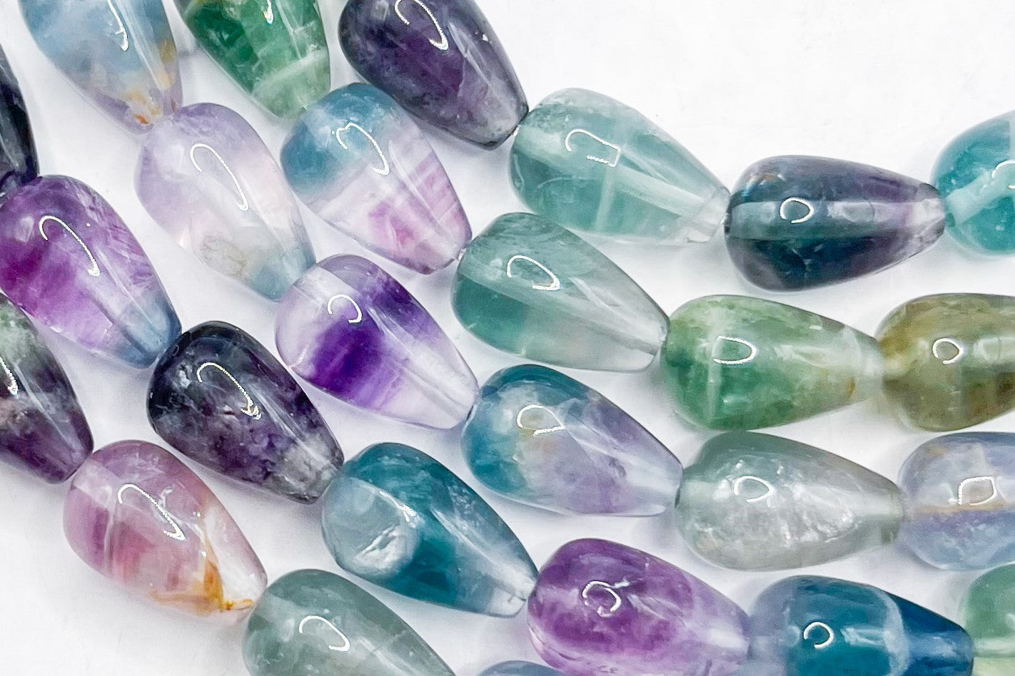 Teardrop Gemstone Beads