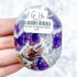 2.25 Inch Chevron Amethyst Palmstone G16