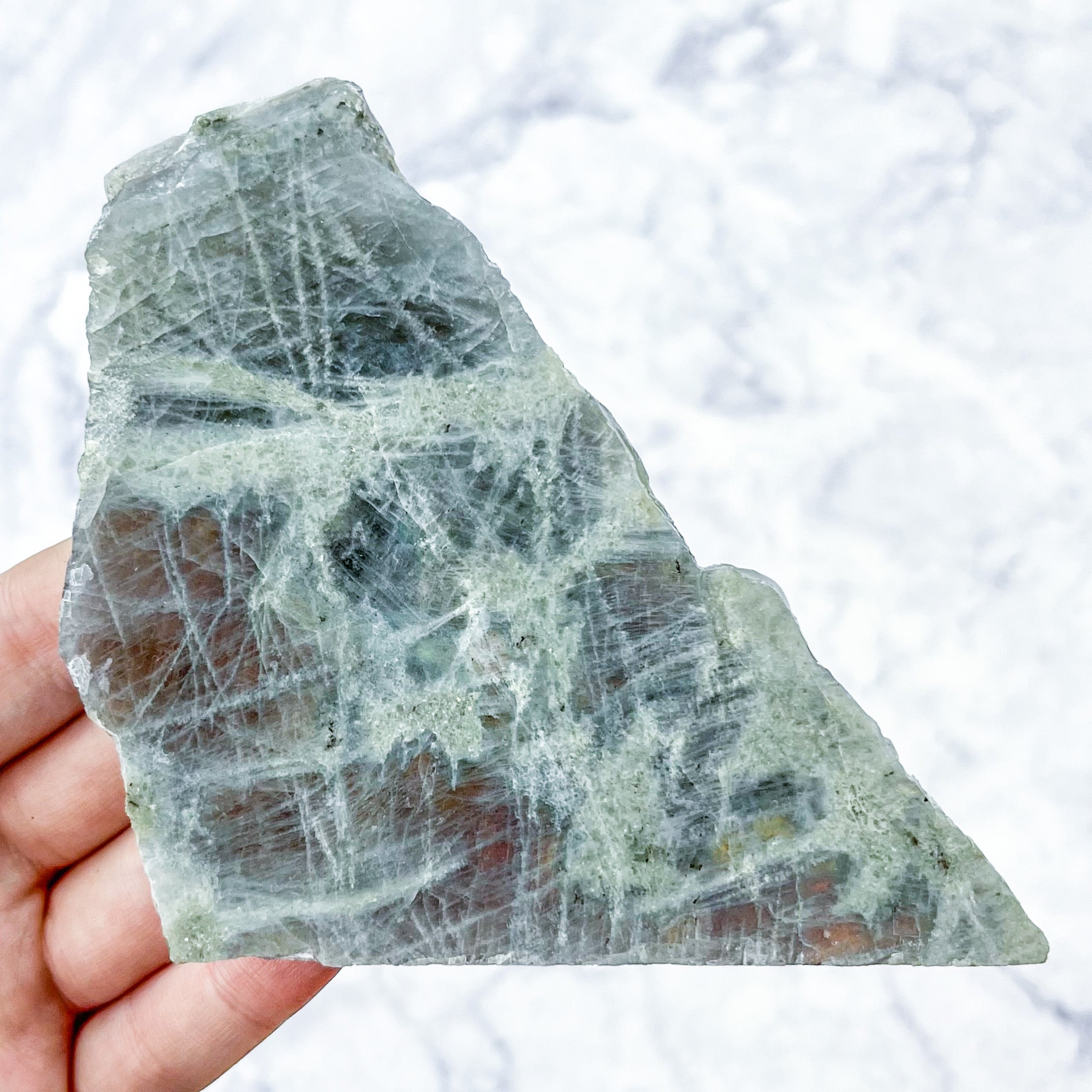 3.5 Inch Labradorite Slab N30