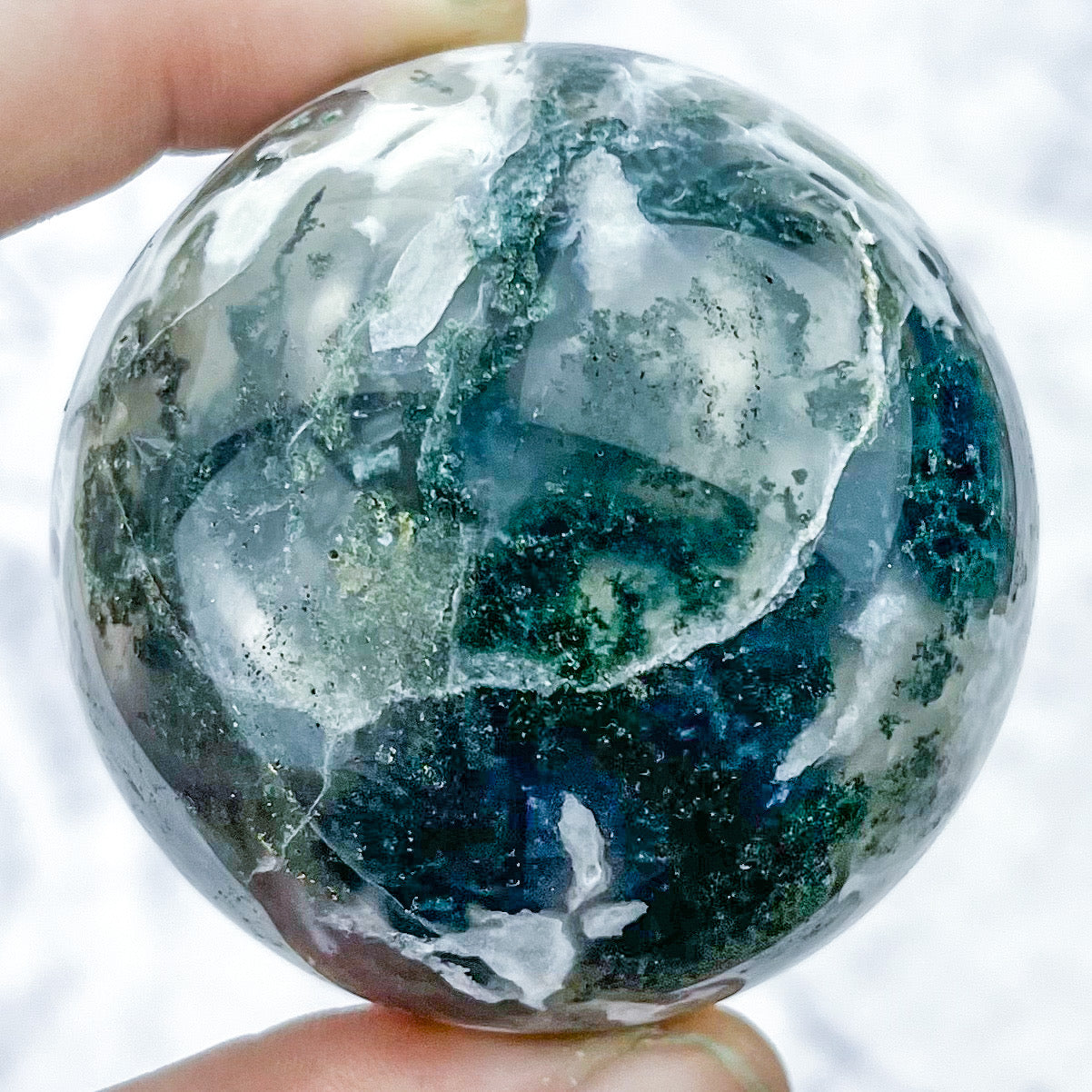 2 Inch Tree Agate Sphere J42