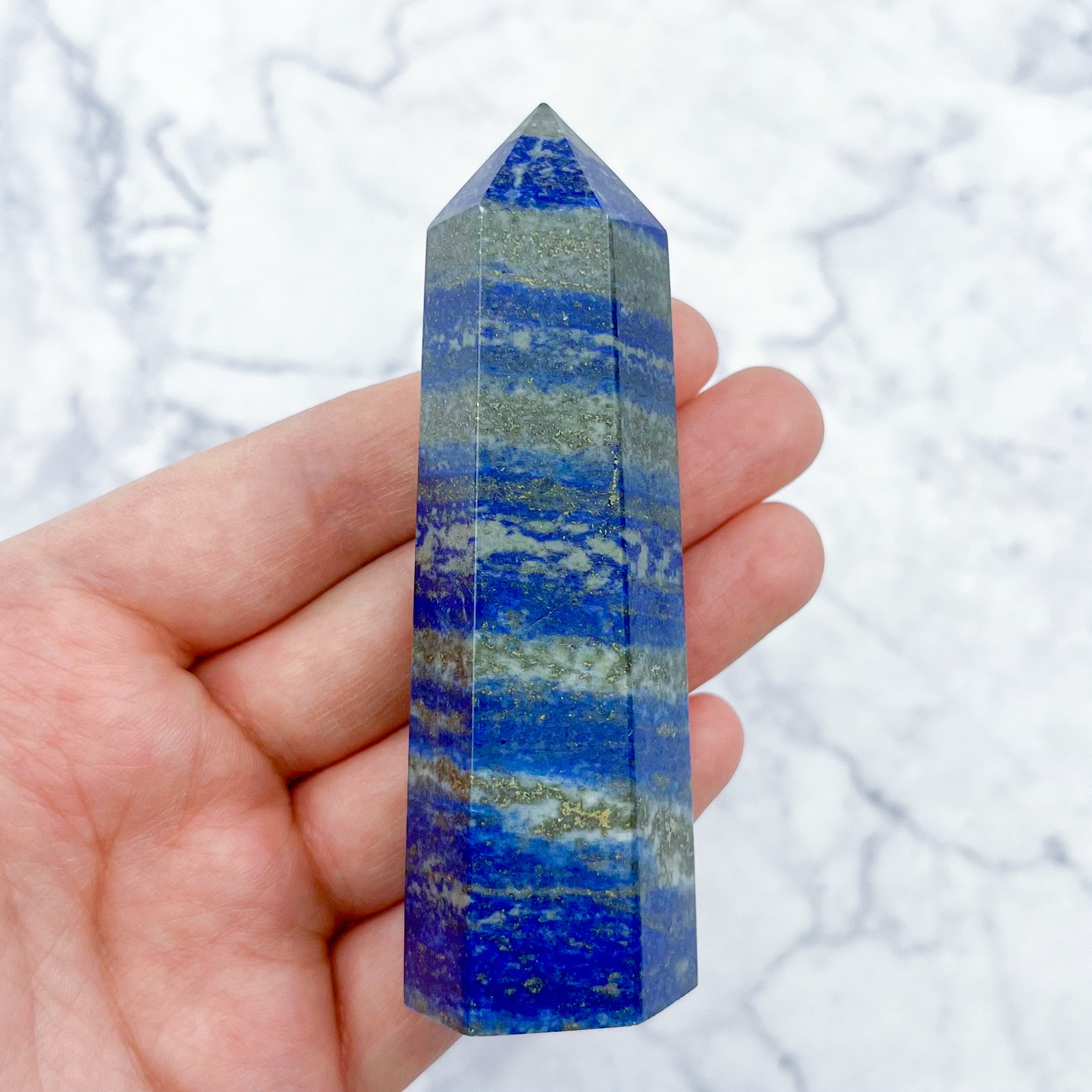 3.5 Inch Lapis Lazuli Tower A35