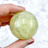 1.75 Inch Lemon Quartz Sphere D47