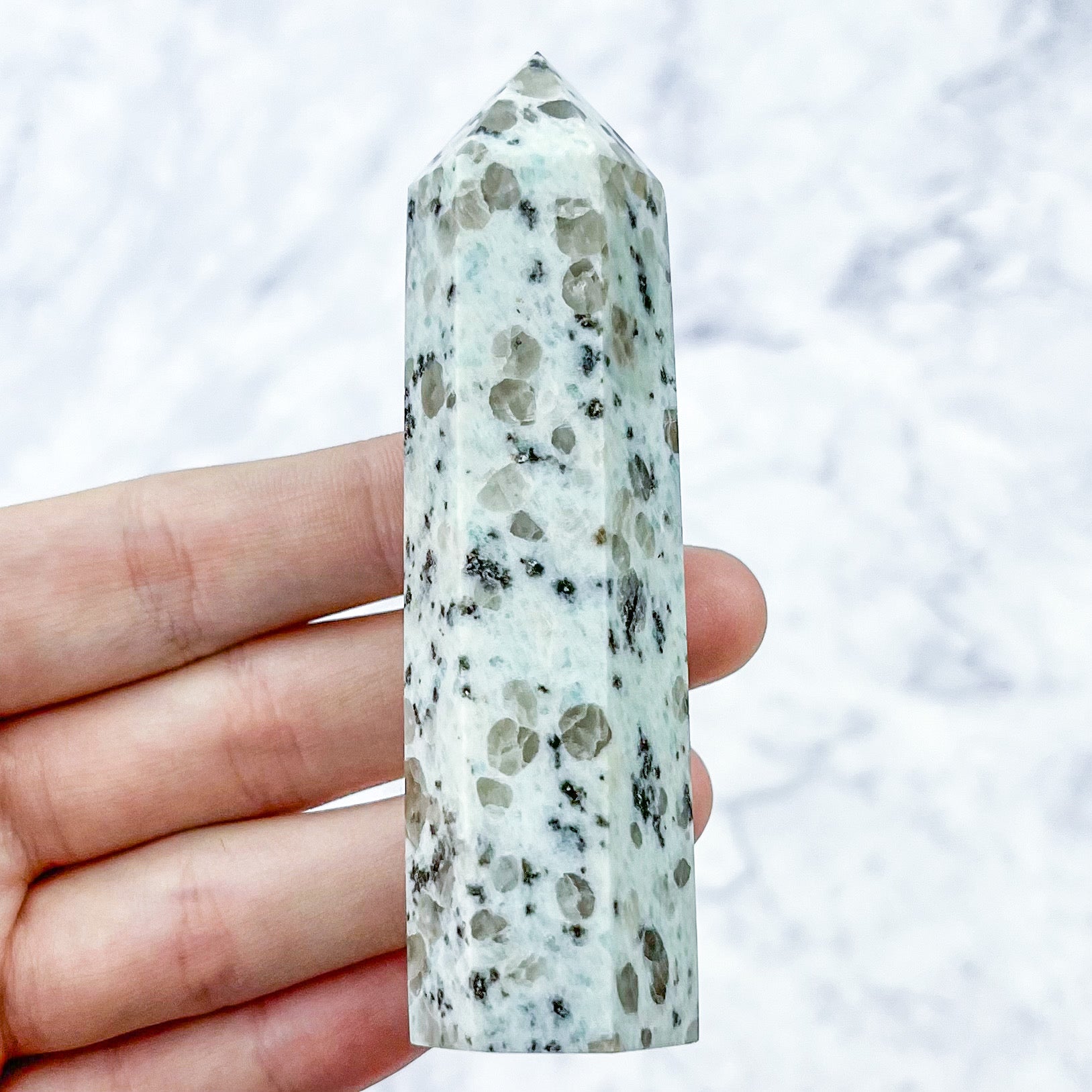 3.5 Inch Kiwi Jasper Tower D19