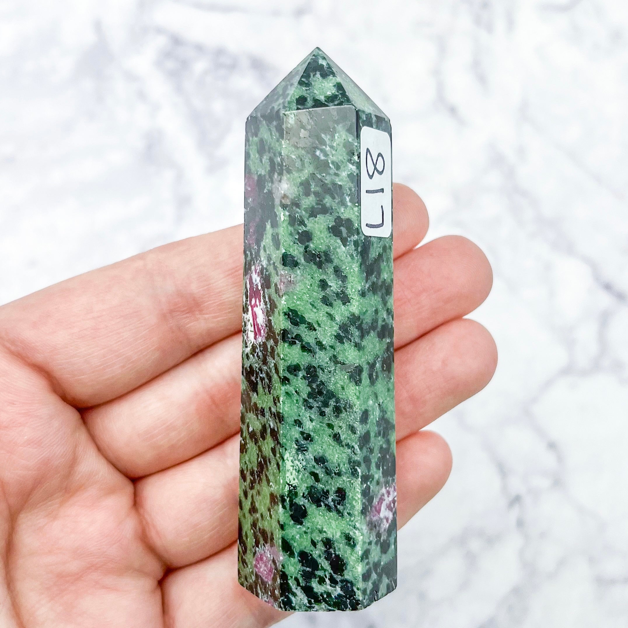 3.25 Inch Ruby in Zoisite Tower L18