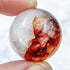0.75 Inch Fire Quartz Sphere