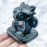 2.5 Inch Obsidian Toothless Carving C45