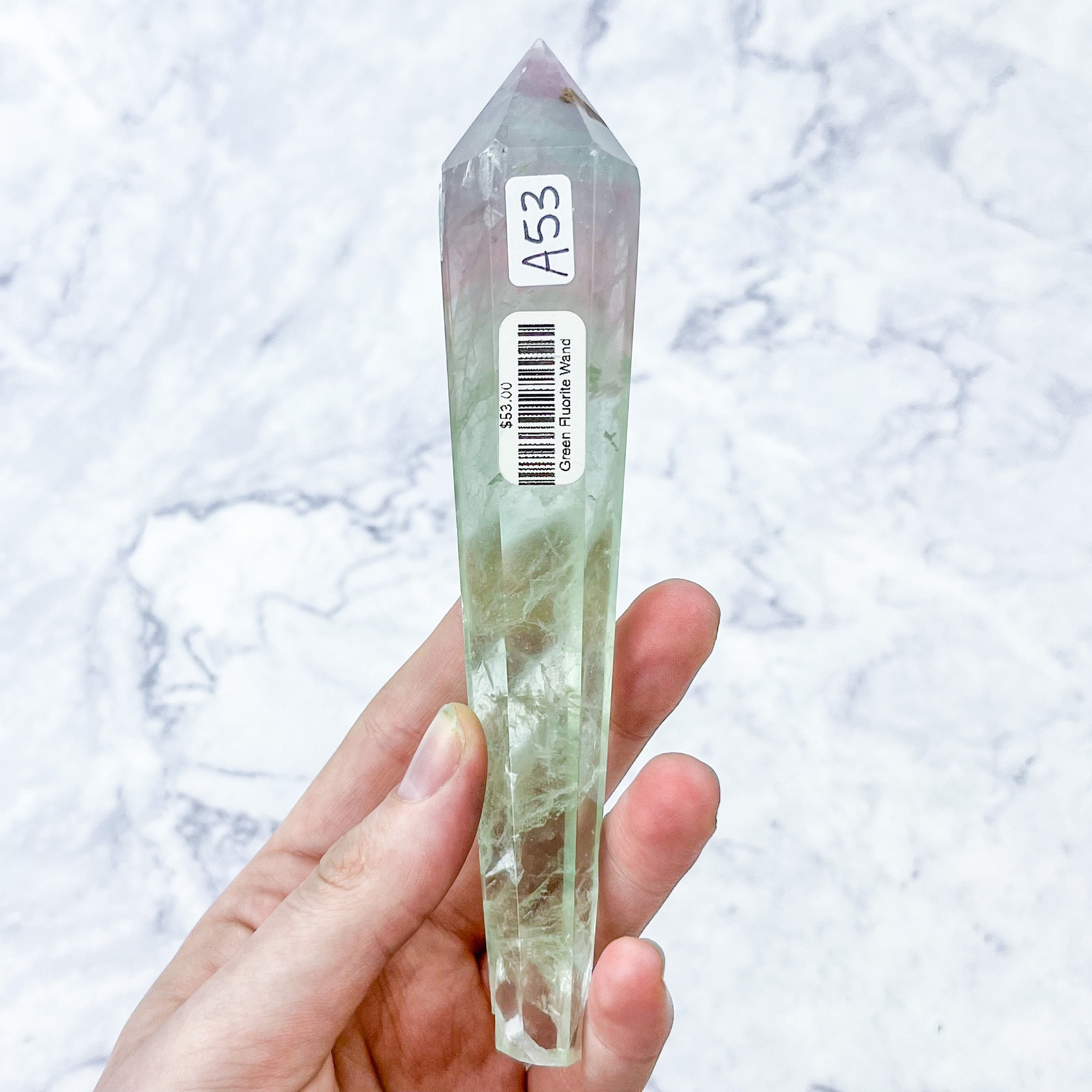 6 Inch Fluorite Wand A53