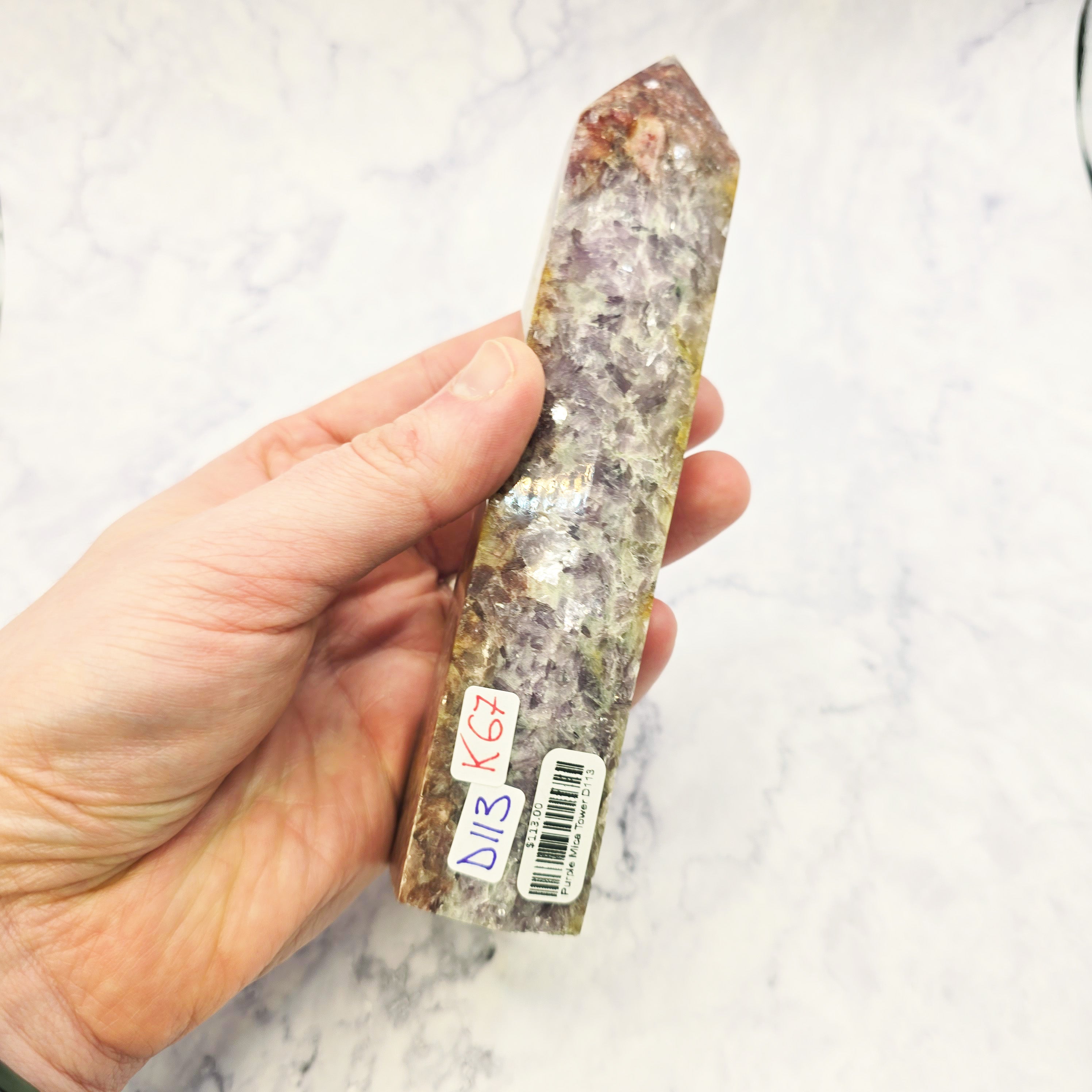 Purple Mica Tower D113