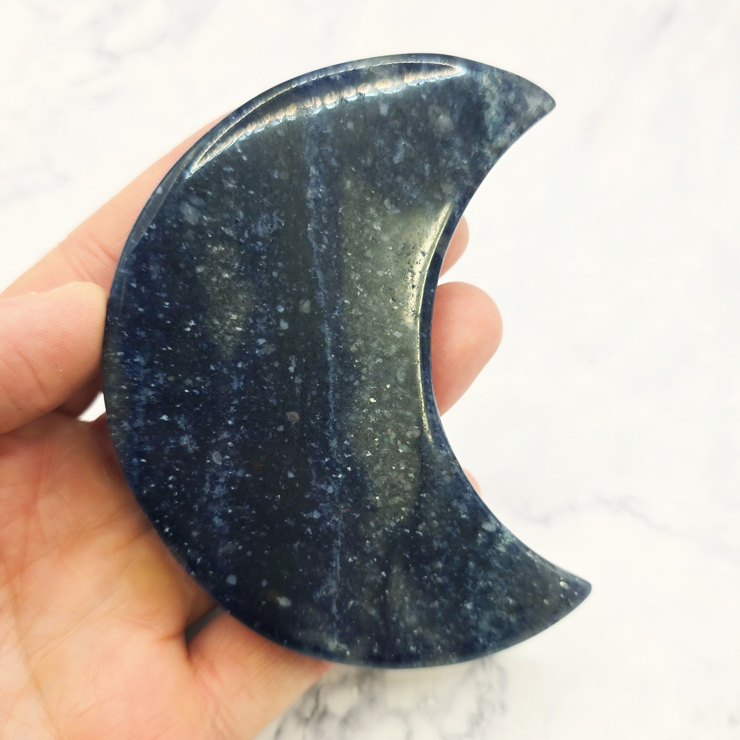 Blue Aventurine Moon $48