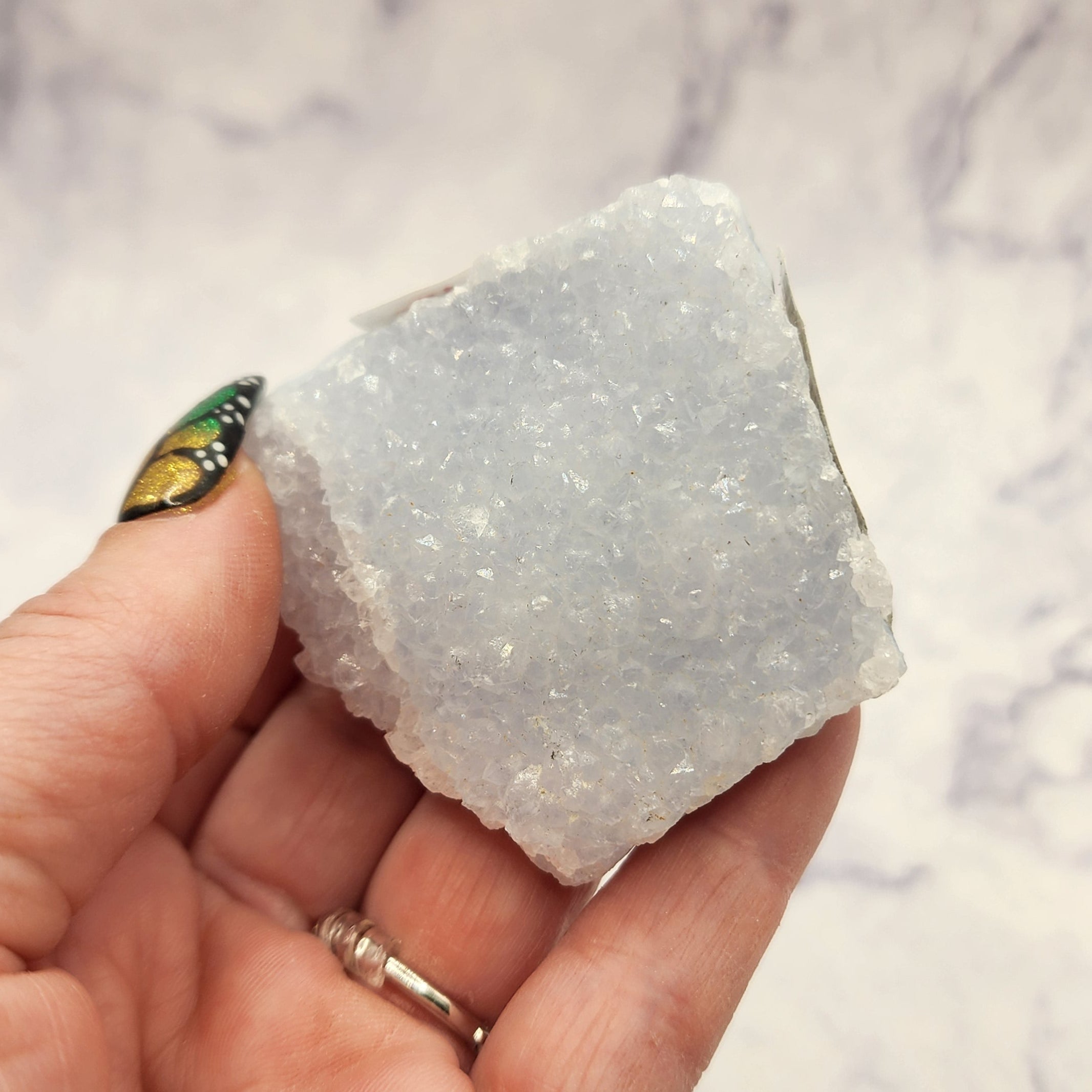 Blue Lace Agate $15