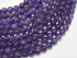 8mm HQ Medium Amethyst Bead Strand Y24