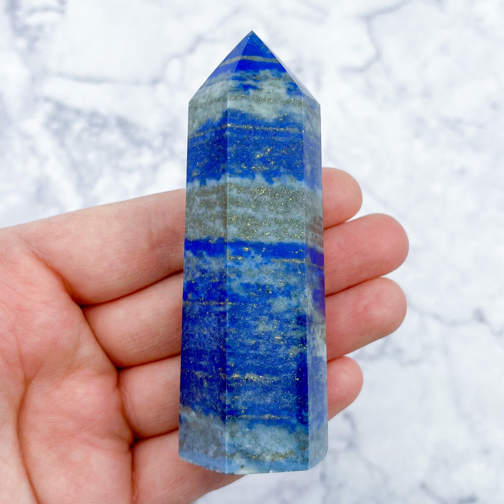 3.25 Inch Lapis Lazuli Tower H31