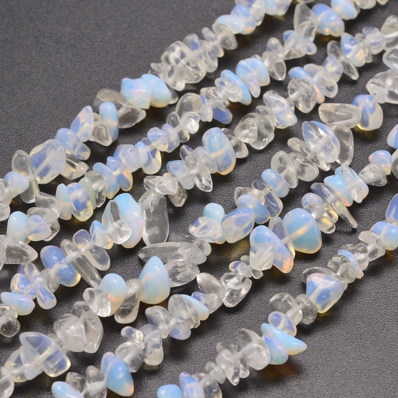 Opalite Chip Bead Strand E8