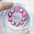 8mm Brushed Dyed Dolomite Pink Bead Pack (10 Beads)