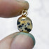 8mm Dalmatian Jasper Egg Pendant