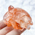 2 Inch Fire Quartz Turtle Carving C36