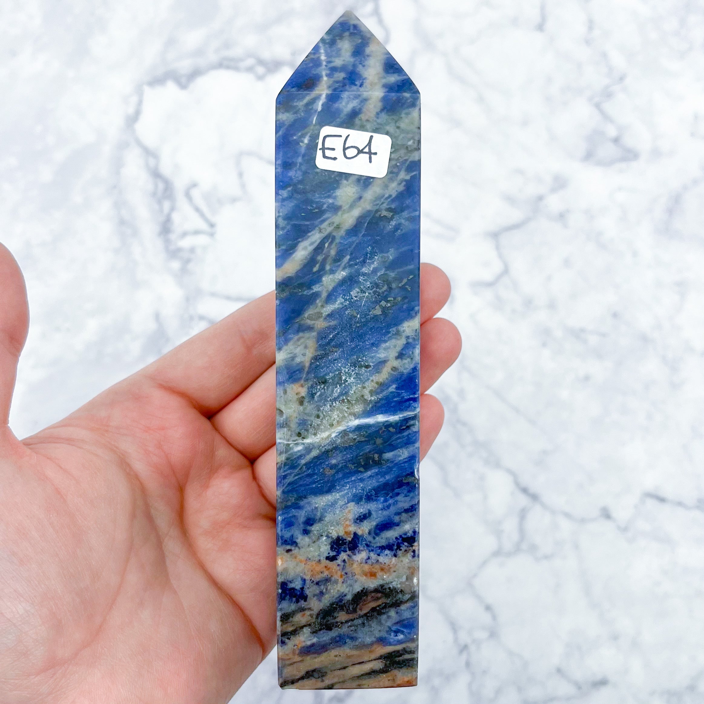 6.25 Inch Sodalite Tower E64