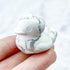 1.5 Inch Howlite Duck Carving N24