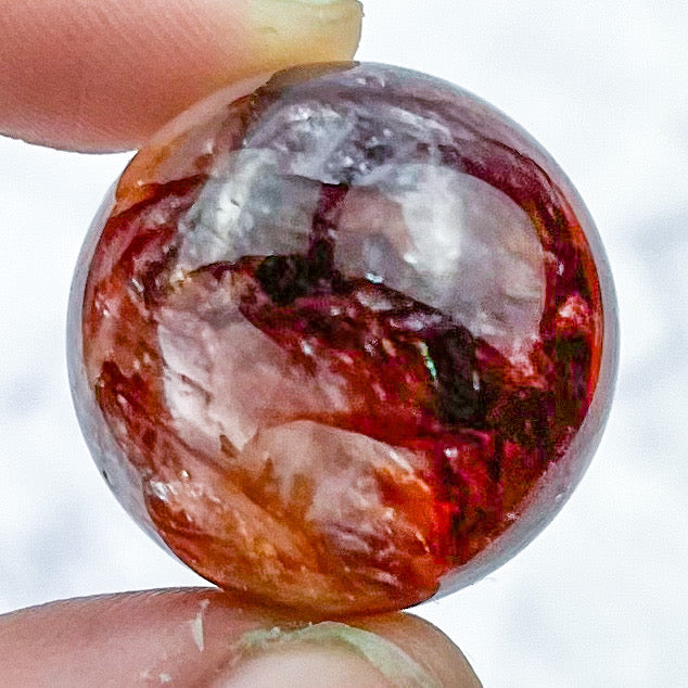 0.75 Inch Fire Quartz Sphere