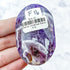 2.5 Inch Chevron Amethyst Palmstone F16