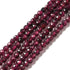 2mm HQ Faceted Garnet Bead Strand G14