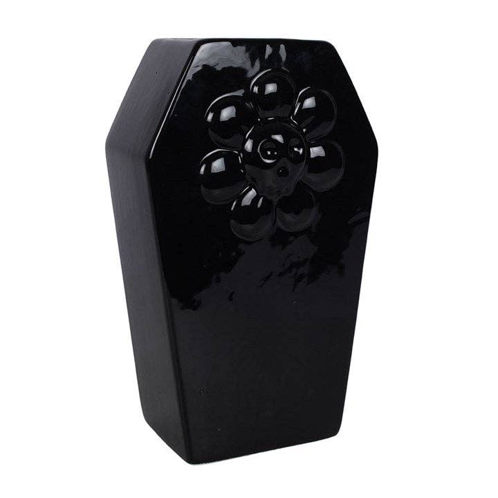 Gothic Coffin Flower Vase