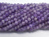4mm HQ Medium Amethyst Bead Strand W16