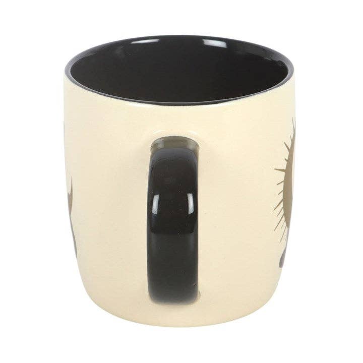 Sitting Magick Black Cat Mug