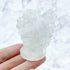 2 Inch Clear Quartz Sitting Angel Carving N42