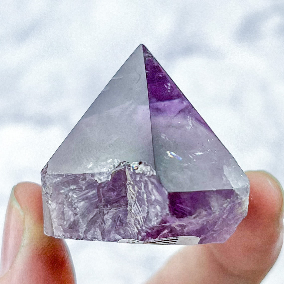 1.5 Inch Amethyst Top Polish A20